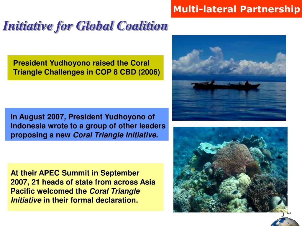 Ppt Coral Triangle Initiative Cti On Coral Reefs