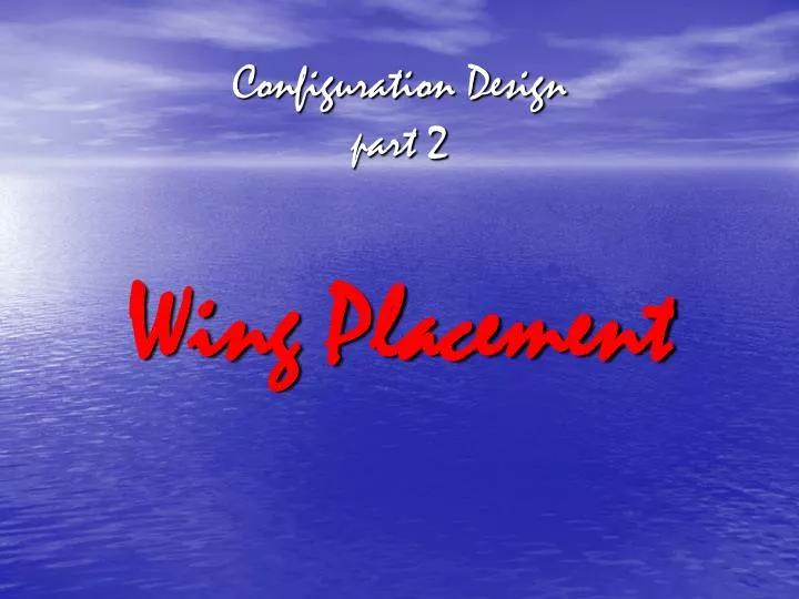PPT - Configuration Design part 2 PowerPoint Presentation, free ...