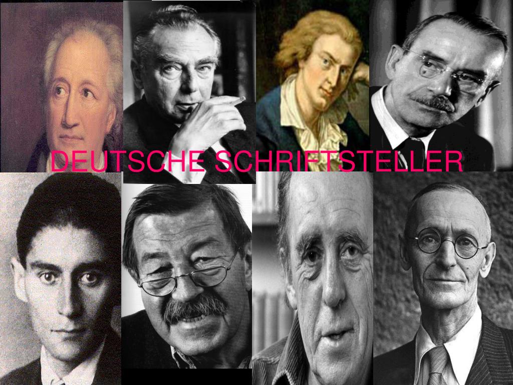PPT DEUTSCHE SCHRIFTSTELLER PowerPoint Presentation, free download ID6044218