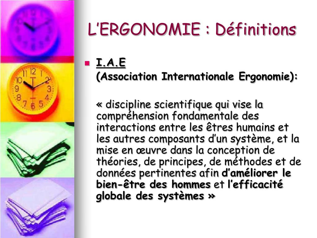 PPT - L’ ERGONOMIE PowerPoint Presentation, free download - ID:6044430