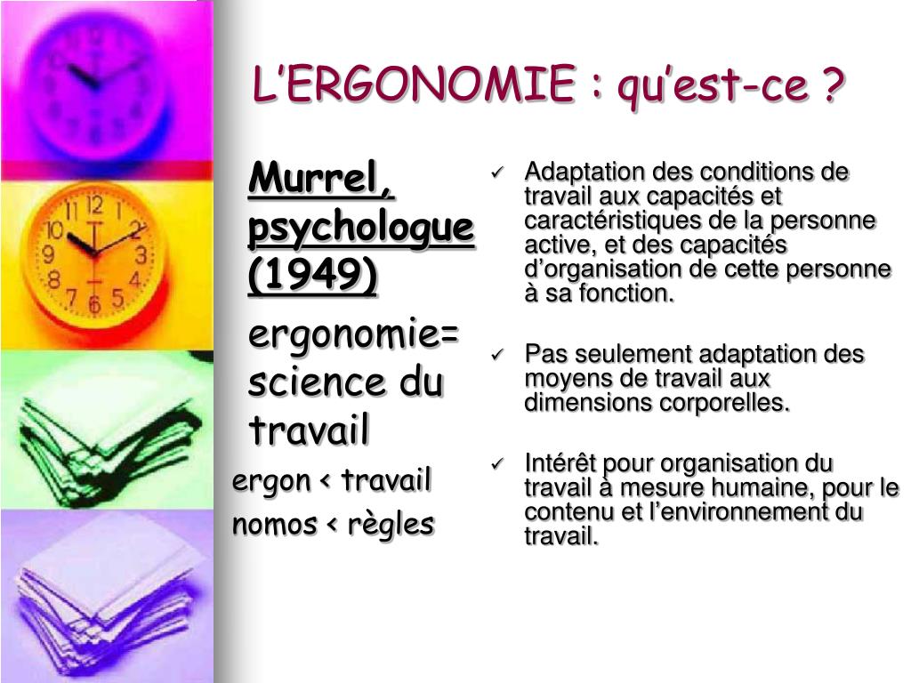 PPT - L’ ERGONOMIE PowerPoint Presentation, Free Download - ID:6044430