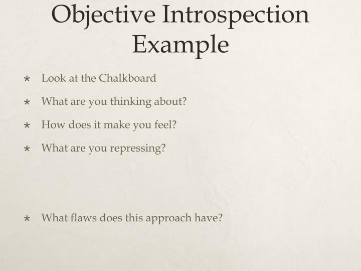 Introspection examples picture