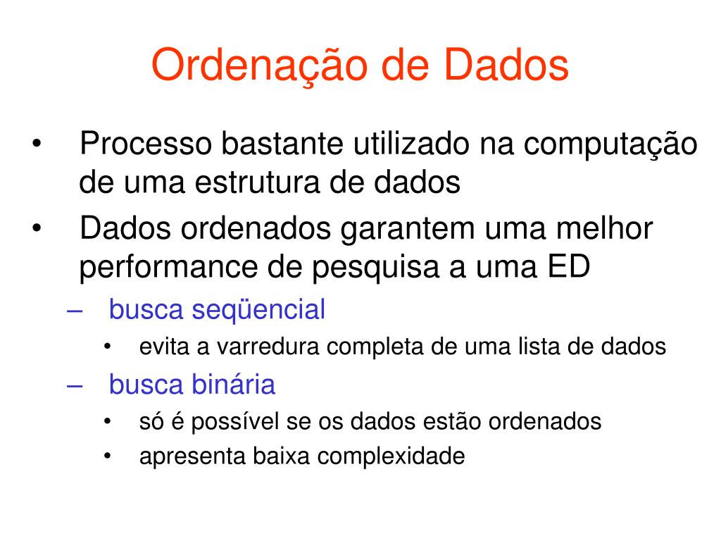 Busca & Ordenação