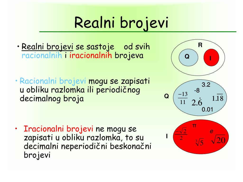 Ppt Realni Brojevi Powerpoint Presentation Free Download Id 6045781