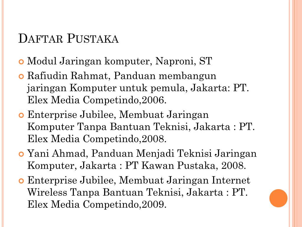 Ppt Daftar Pustaka Powerpoint Presentation Free Download Id 6045788