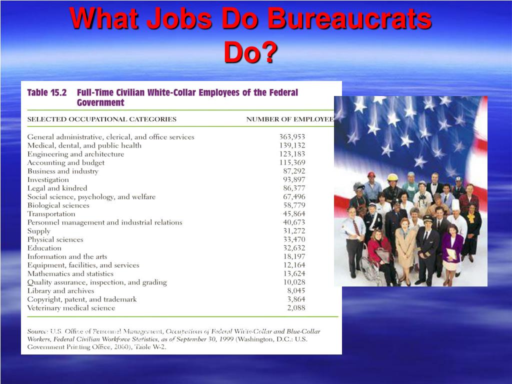 Government bureaucrats given job tenure