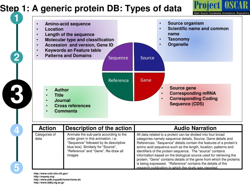 Ppt bioinformatics and protein database concepts powerpoint 