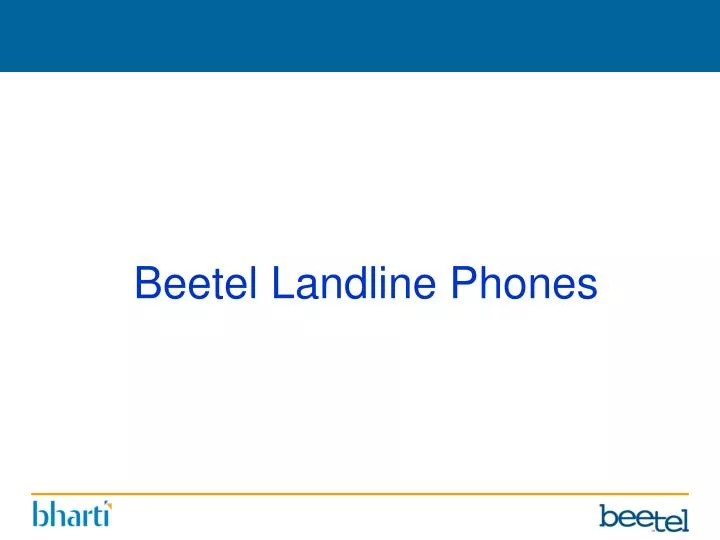 beetel landline phones n.