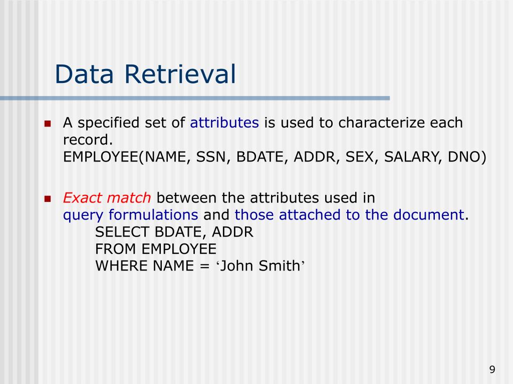 PPT Modern Information Retrieval Chapter 1 Introduction PowerPoint Presentation ID6051687