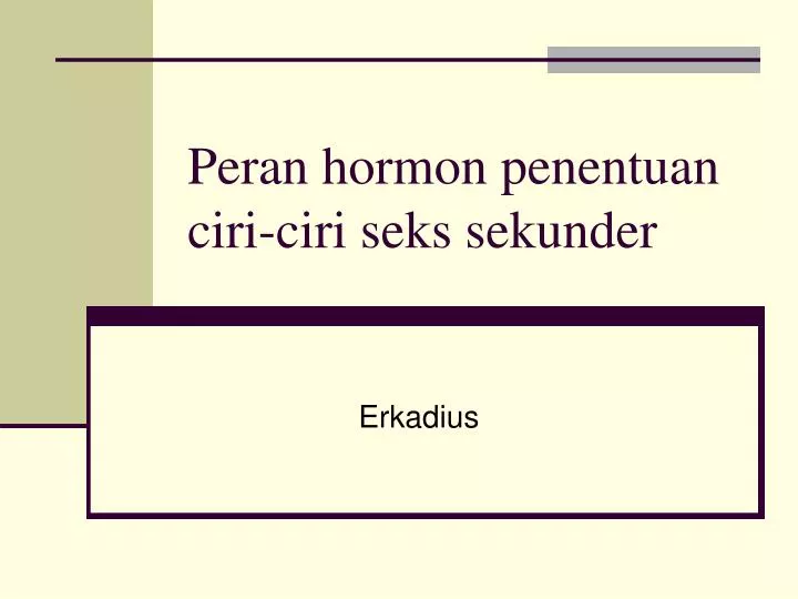 Seksy hormoni