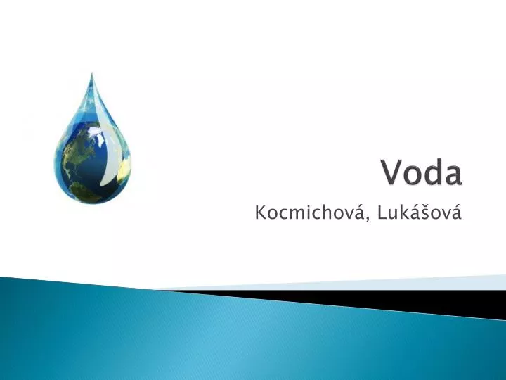 PPT - Voda PowerPoint Presentation, free download - ID:6054298
