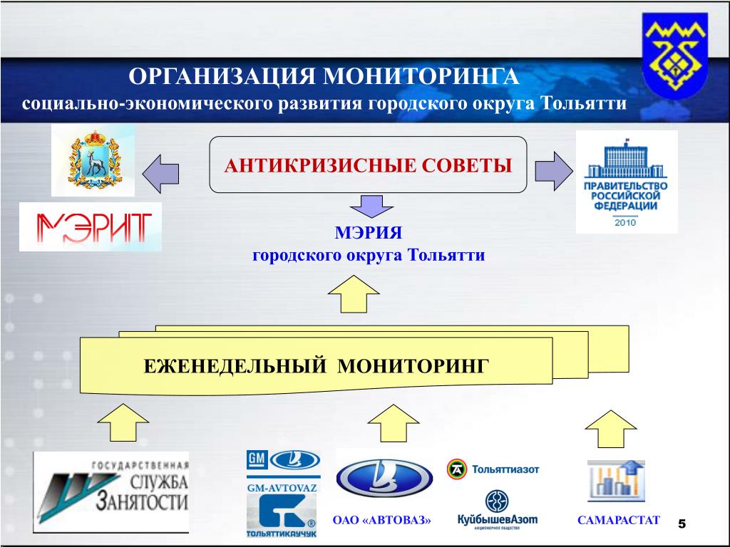 Организация социального мониторинга. Модели мониторинга социально-экономического развития. Мэрия городского округа Тольятти логотип. Название мониторинговой компании.