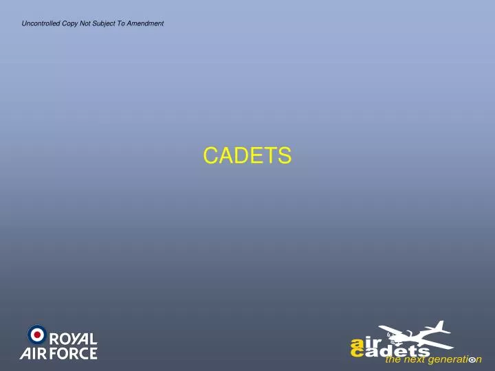 cadets n.