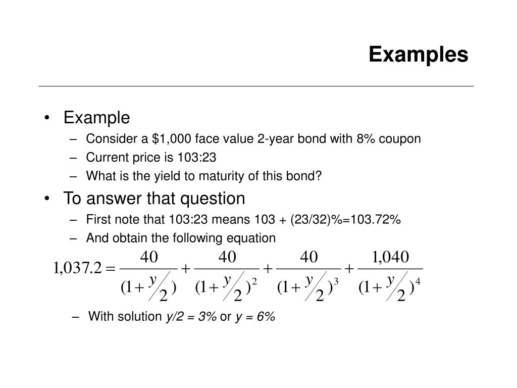 Ppt Chapter 2 Bond Prices And Yields Powerpoint Presentation Free Download Id Ppt Chapter 2 Bond Prices And Yields Powerpoint Presentation Free Download Id