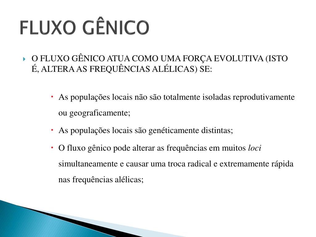 O Que é Fluxo Gênico - MAGEDU