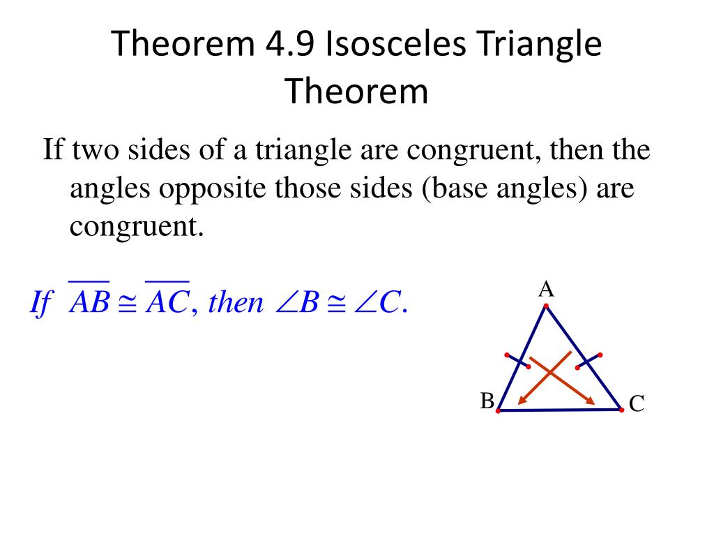Ppt Isosceles Triangles Powerpoint Presentation Free Download Id6058183 7025