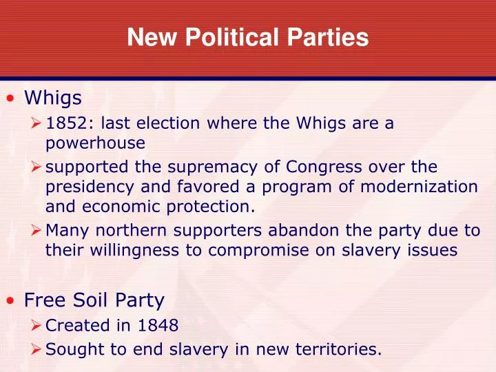 PPT New Political Parties PowerPoint Presentation, free download ID
