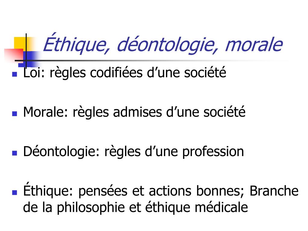 Quelle est la différence entre les valeurs morales et éthiques