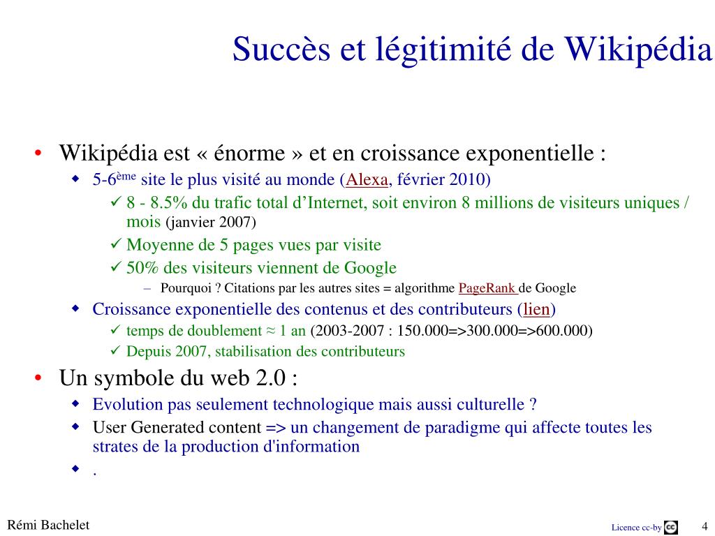 PPT - Wikipédia : outil d'élaboration/gestion des connaissances PowerPoint  Presentation - ID:6059495
