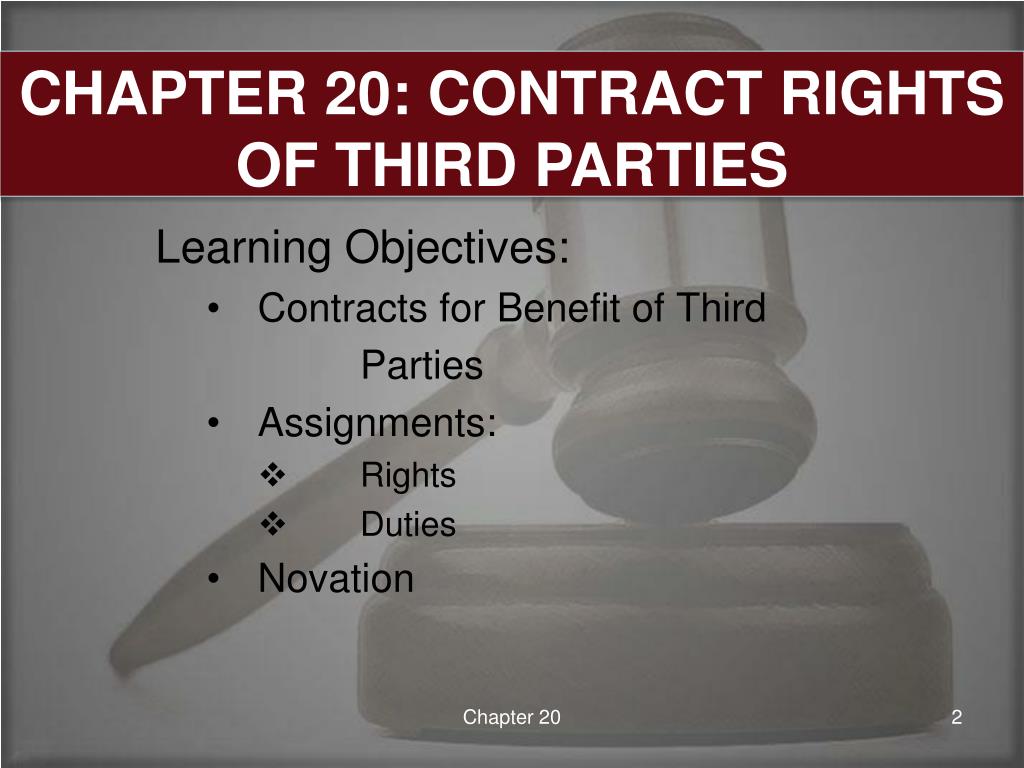 assignment of third party rights