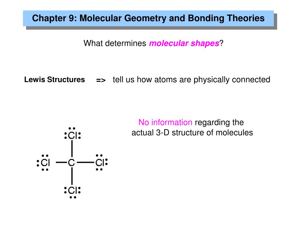 PPT - What determines molecular shape ? PowerPoint Presentation, free ...