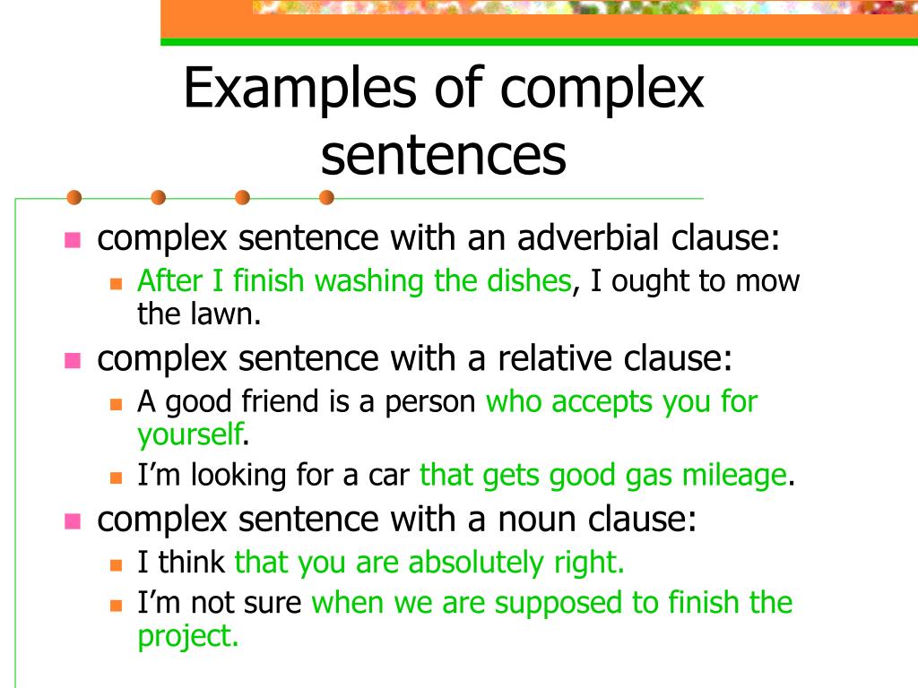 PPT - Making Complex Sentences PowerPoint Presentation, free download ...