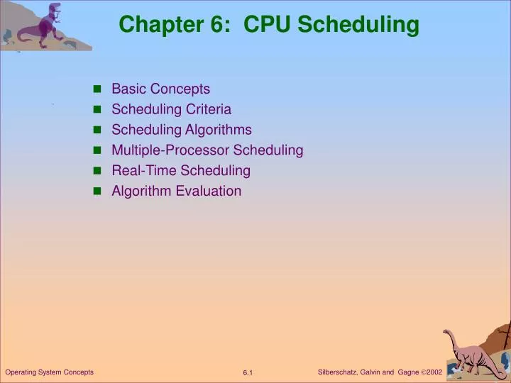 PPT - Chapter 6: CPU Scheduling PowerPoint Presentation, Free Download ...