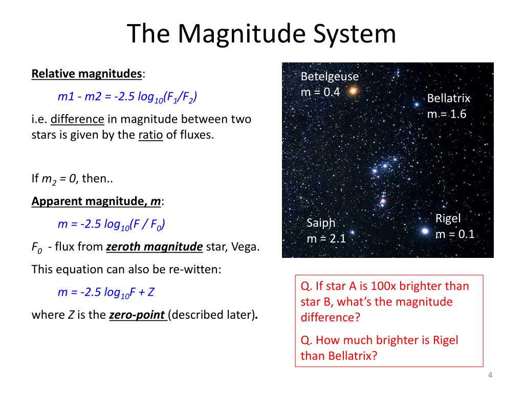 PPT - PHYS216 Practical Astrophysics Lecture 4 – Photometry 1 PowerPoint  Presentation - ID:6062324