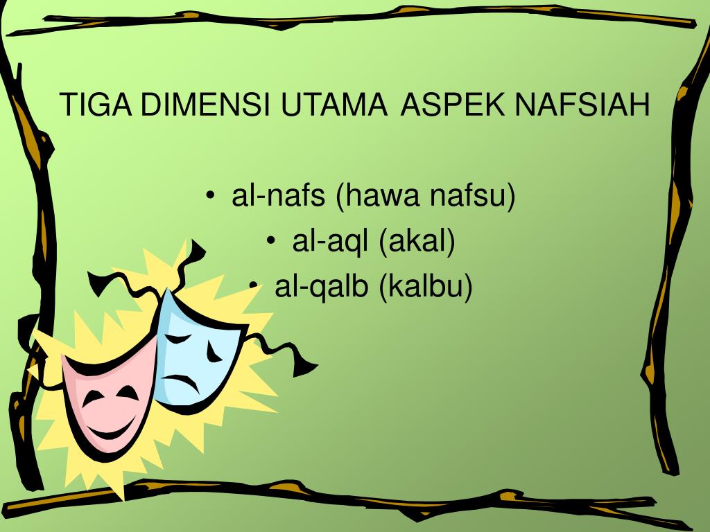 PPT - KEPRIBADIAN MENURUT ISLAM PowerPoint Presentation ...