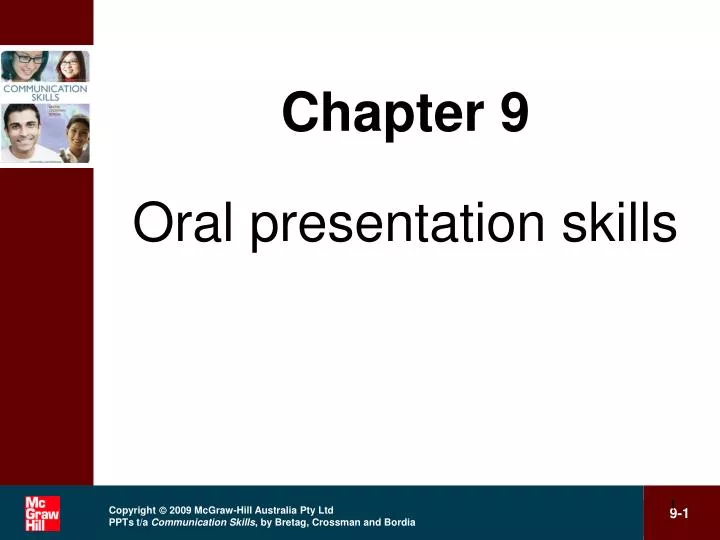 chapter 9 oral presentation skills n.