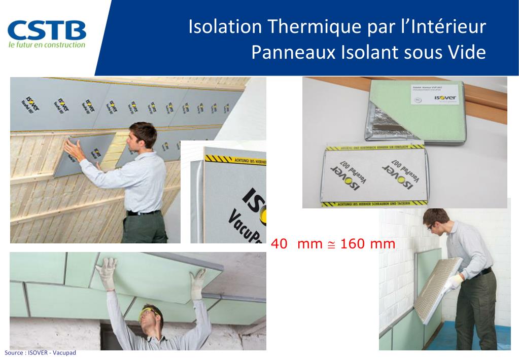 PPT - Les panneaux isolants sous-vide Les isolants nano-poreux Principes et  Performances PowerPoint Presentation - ID:6065738