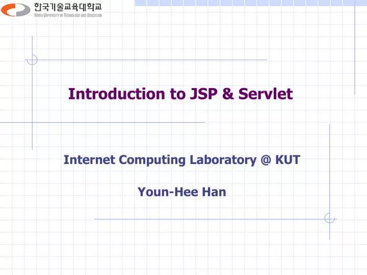 PPT - Introduction to JSP & Servlet PowerPoint Presentation, free ...