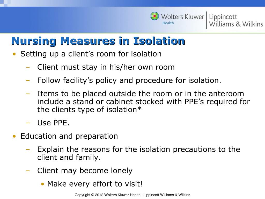 Isolation Barrier Nursing Ppt At Christian Brown Blog