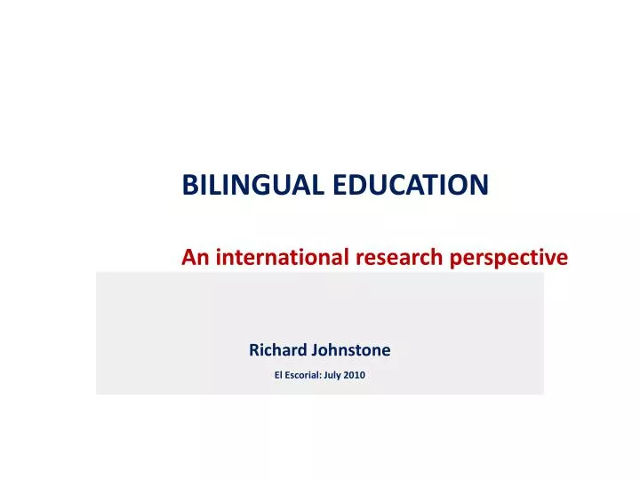 research topics for bilingual education