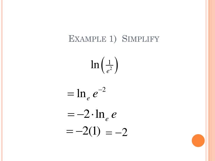 5 irrational is log2 Log 10.8 The PowerPoint PPT  Function  Natural