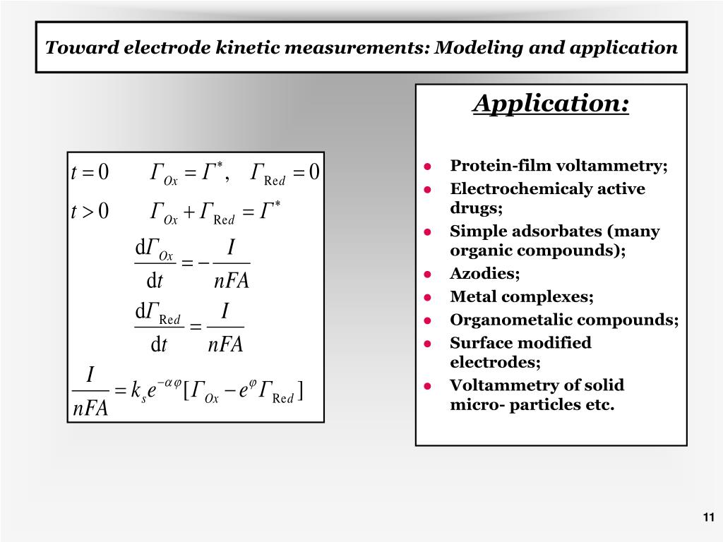 PPT Squarewave voltammetry the most advanced electroanalytical
