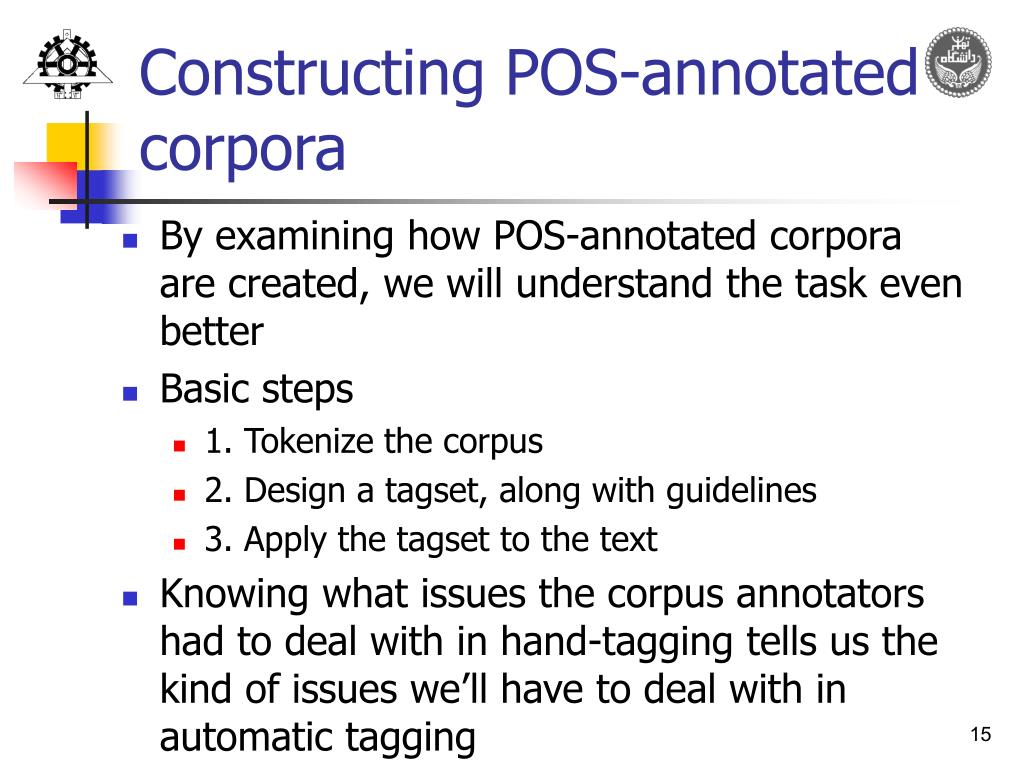 what is annotated corpora