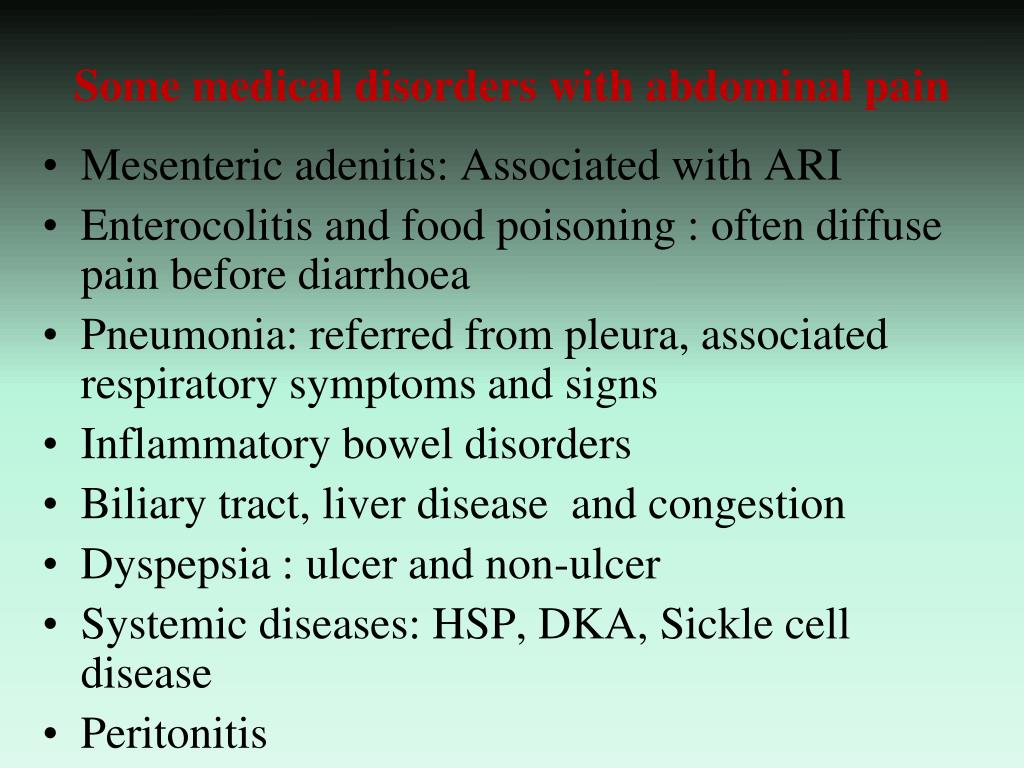 PPT Abdominal pain PowerPoint Presentation, free download ID6072483