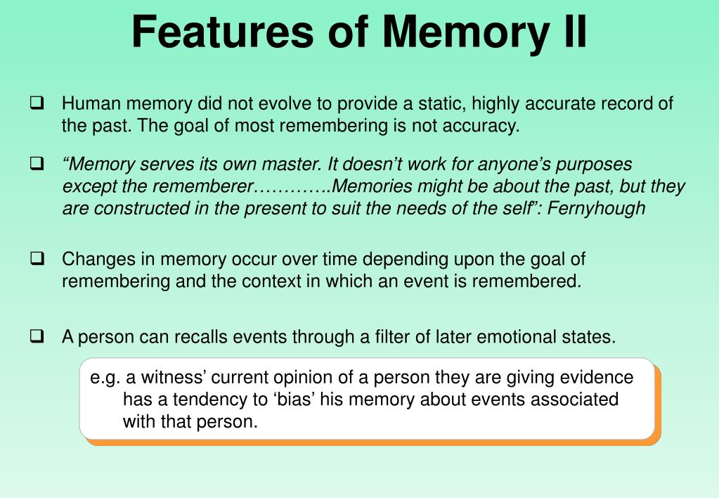 PPT - Understanding Memory’s Role in Criminal Law: Insights from the ...