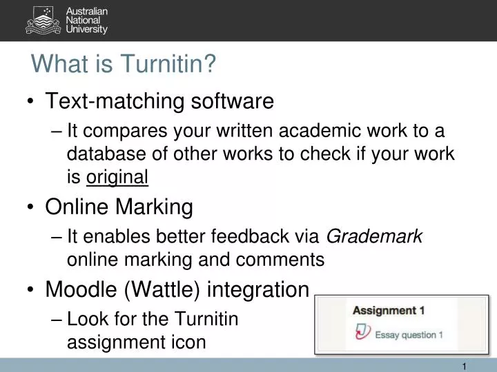 turnitin id check turnitin id check