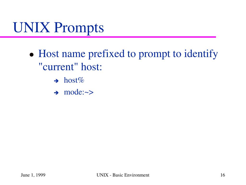 PPT - Introduction to UNIX PowerPoint Presentation, free download - ID ...