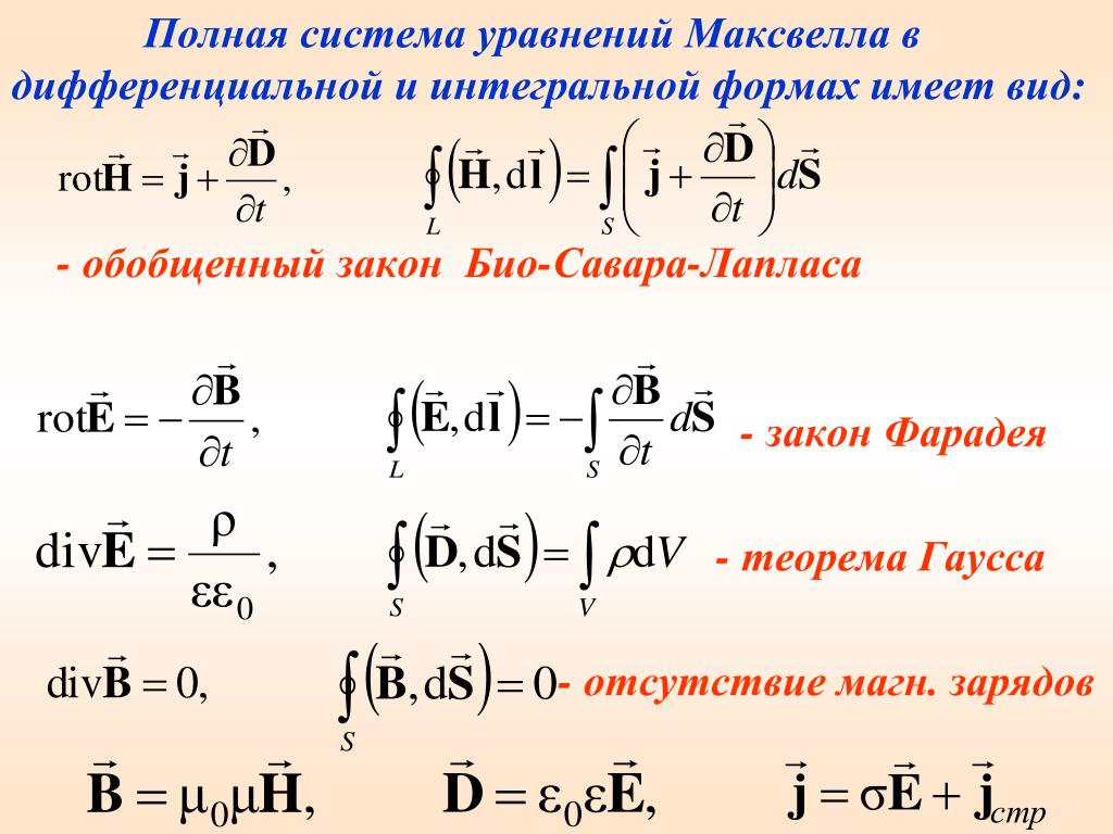 Интегральные уравнения максвелла. Уравнения Максвелла в интегральной и дифференциальной формах. Система уравнений Максвелла в интегральной и дифференциальной форме. Уравнения Максвелла в интегральной форме. Полная система уравнений Максвелла в интегральной форме.