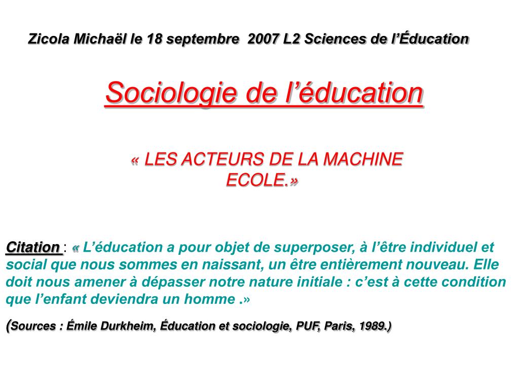 Ppt Sociologie De L Education Powerpoint Presentation Free Download Id Ppt Sociologie De L Education Powerpoint Presentation Free Download Id