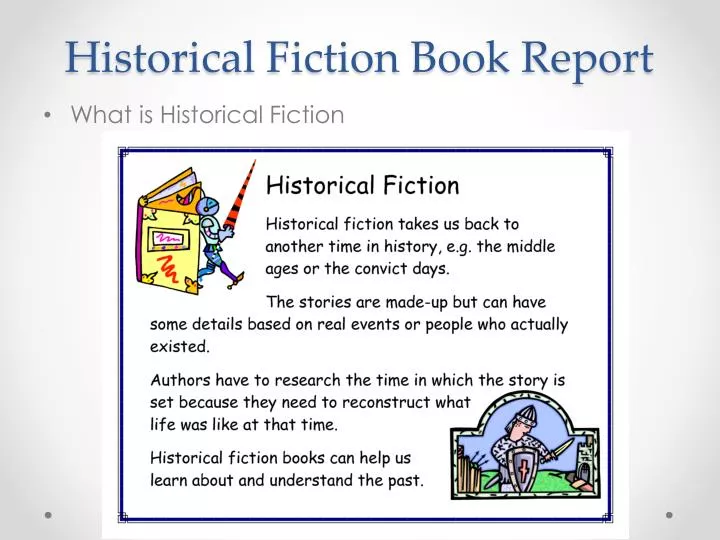 historical fiction book report n.
