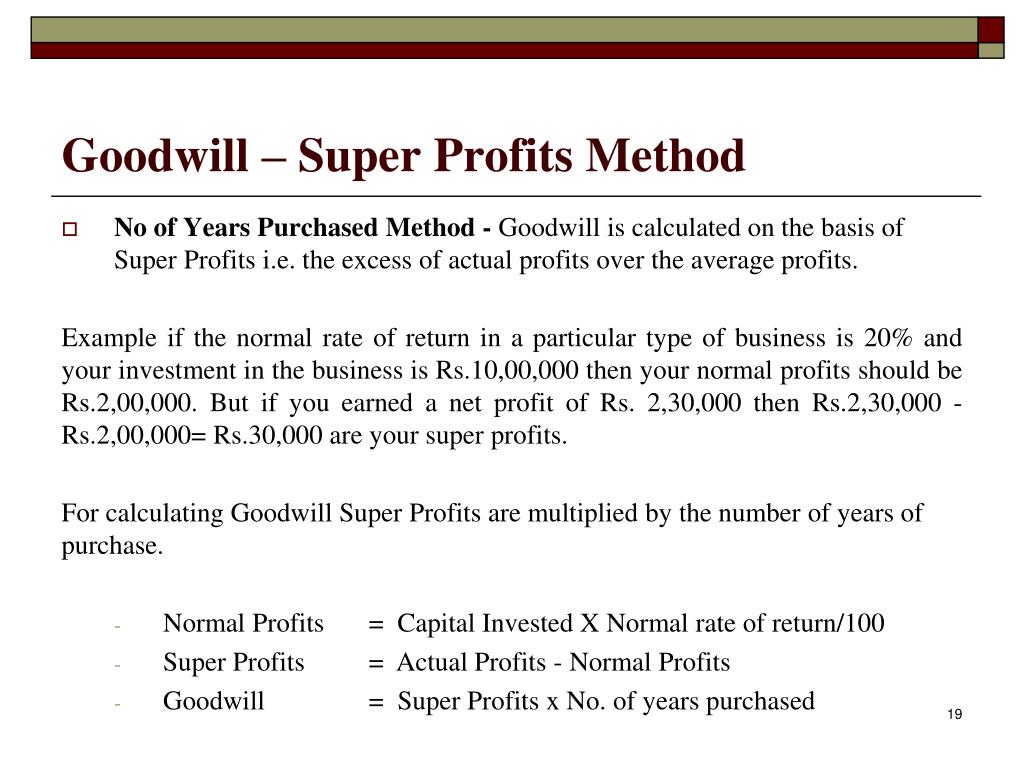 PPT “Goodwill Valuation” PowerPoint Presentation, free download ID