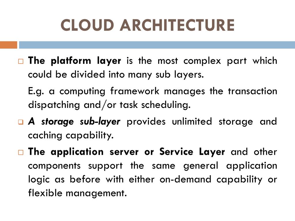 PPT - CLOUD ARCHITECTURE PowerPoint Presentation, free download - ID ...