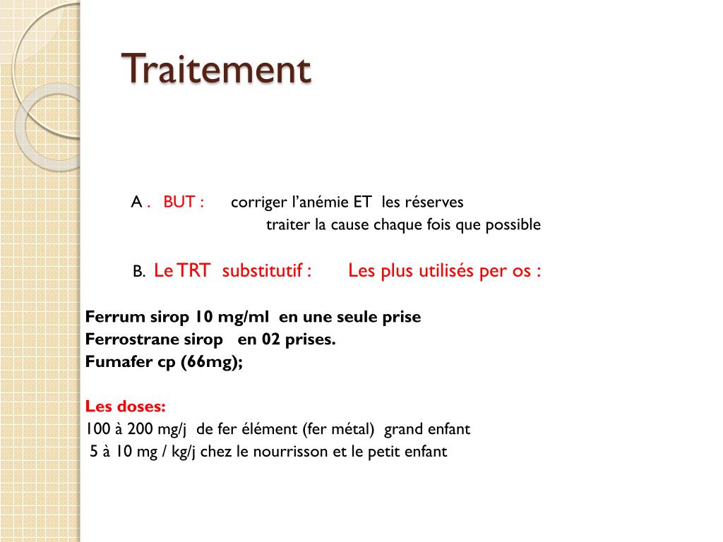 Ppt Anemies Carentielles De L Enfant Powerpoint Presentation Free Download Id