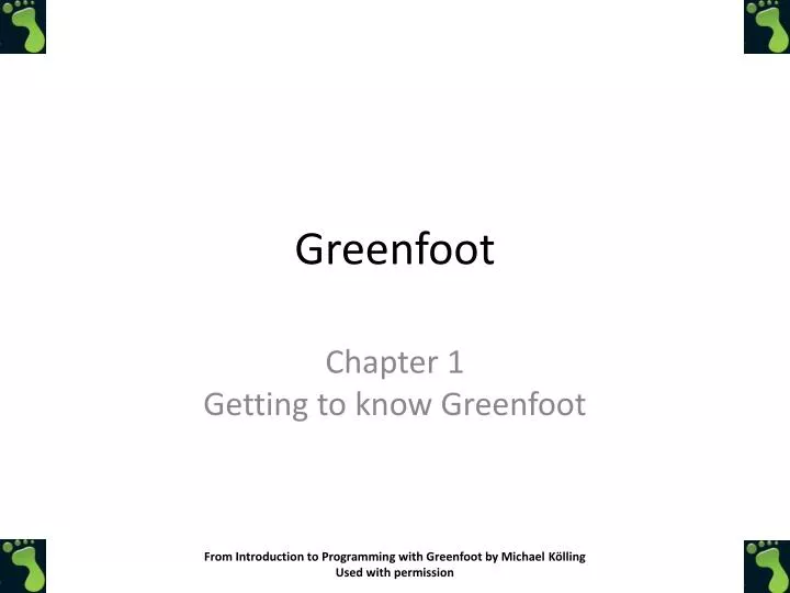 greenfoot display text