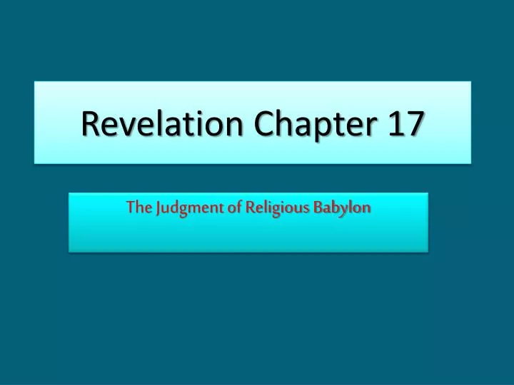 revelation chapter 17 n.