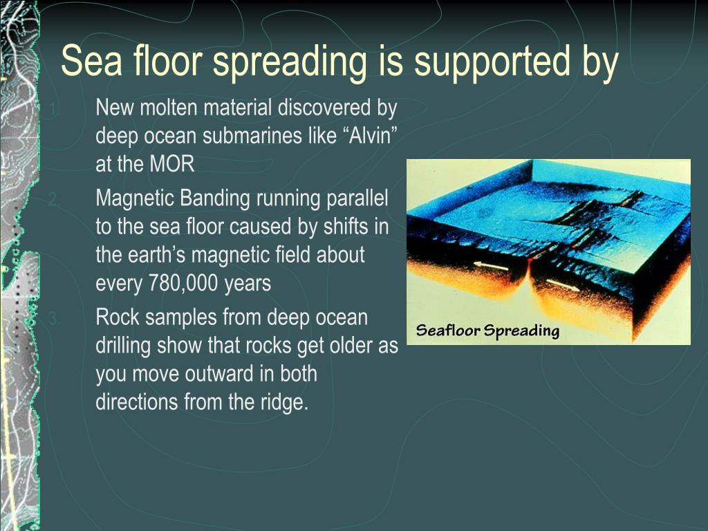 Ppt 9 4 Sea Floor Spreading Powerpoint Presentation Free